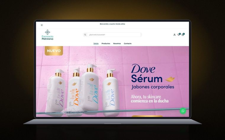 Farmacia Petrirena — presencia online y contacto directo